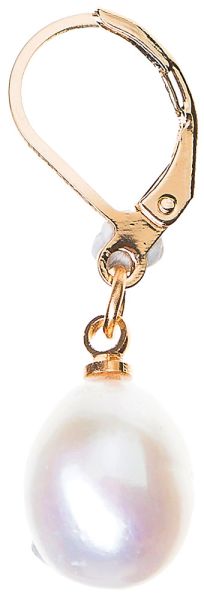 The Pearl Edit Leverback Earring