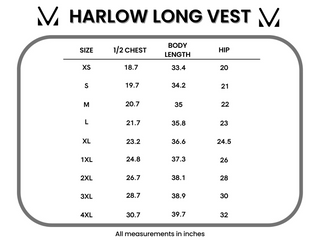 The Harlow Long Vest