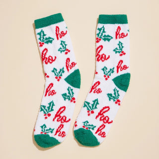 Christmas Fuzzy Sock Set