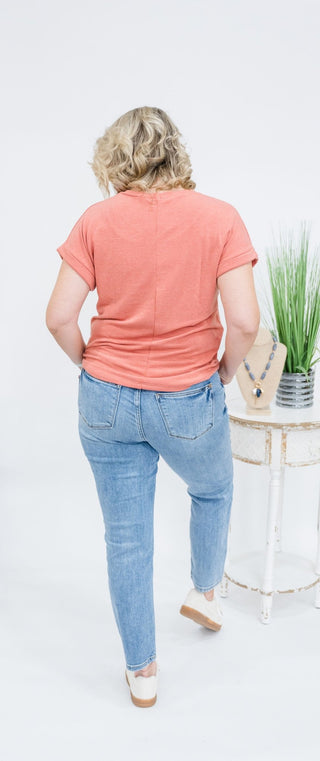Easy On Me Terry Top - Bray and Em Boutique