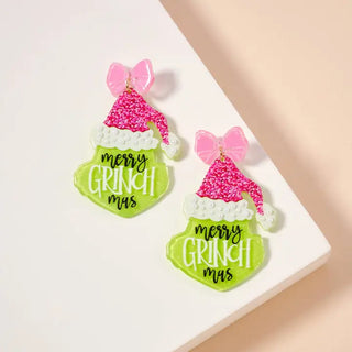 The Green Grump Earrings