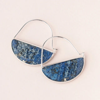 Stone Prism Hoop Earrings By Scout