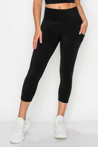 Effortless Move Capri Pocket Leggings - Bray and Em Boutique