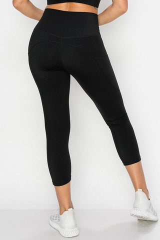 Effortless Move Capri Pocket Leggings - Bray and Em Boutique
