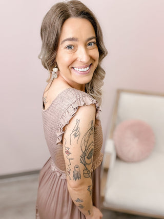 Elegant Darling Tiered Maxi Dress - Bray and Em Boutique