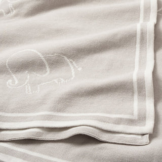 Elephant Cotton Knit Blanket - Bray and Em Boutique
