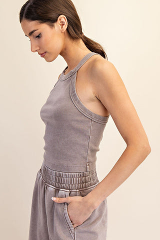 Elevate Your Refinement Ribbed Tank - Bray and Em Boutique