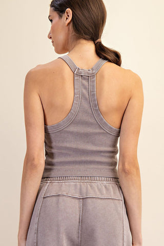 Elevate Your Refinement Ribbed Tank - Bray and Em Boutique