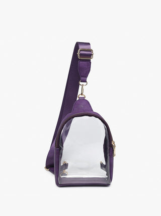 Ellen Clear Sling Bag - Bray and Em Boutique