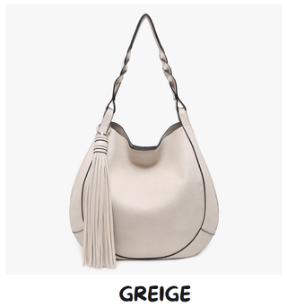 Eloise Large Tassel Hobo - Bray and Em Boutique