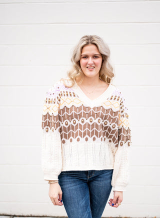 Embellish The Days Sweater - Bray and Em Boutique