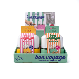 En Route Bon Voyage 4 Piece Travel Bottles - Bray and Em Boutique