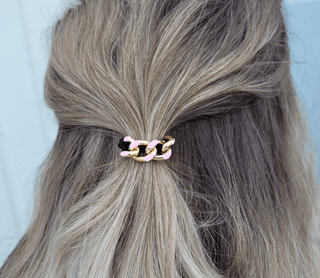 Enamel Hair Tie - Bracelet Set - Bray and Em Boutique