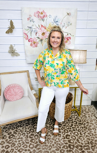 Enchanted Gleams Blouse - Bray and Em Boutique