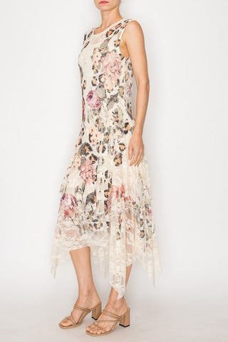 Enchanted Lace Bloom Dress - Bray and Em Boutique