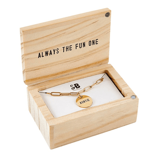 Engraved Pendant Necklace and Wood Box Sets - Bray and Em Boutique