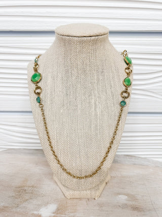 Enhance Your Day Long Stone Necklace - Bray and Em Boutique