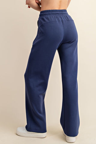 Ensuring Comfort Scuba Straight Pants - Bray and Em Boutique