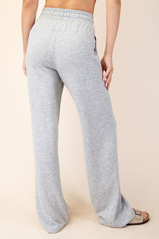 Ensuring Comfort Scuba Straight Pants - Bray and Em Boutique
