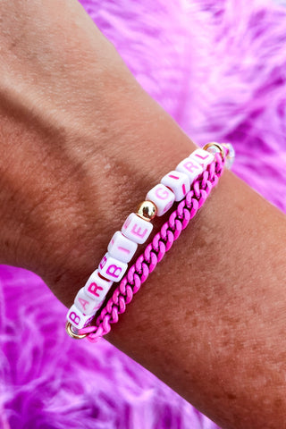Erimish Barbie Girl Custom Bracelet - Bray and Em Boutique