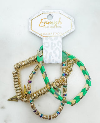 Erimish St. Patrick's Stacking Bracelets - Bray and Em Boutique