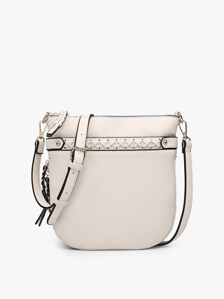 Esther Whipstitch Round Crossbody - Bray and Em Boutique