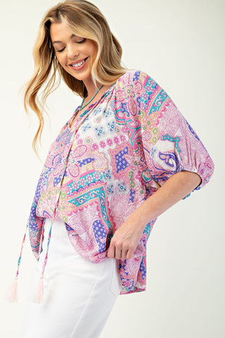 Peach Blossom Breeze Top