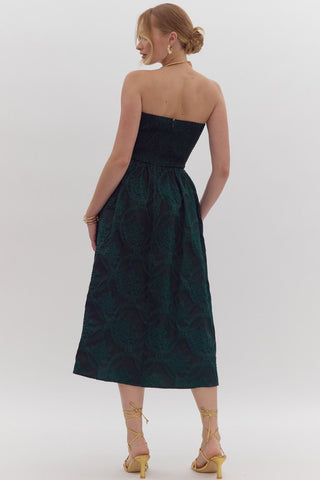 Eternal Romance Embroidered Midi Dress - Bray and Em Boutique