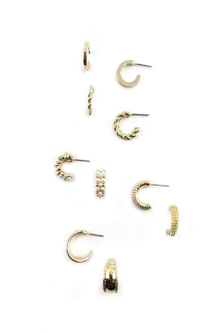 Everyday Icon Hoop Set - Bray and Em Boutique
