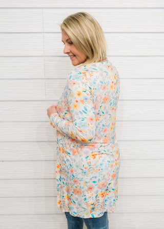 Expressive Florals Cardigan - Bray and Em Boutique
