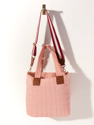 Ezra Quilted Tote - Bray and Em Boutique