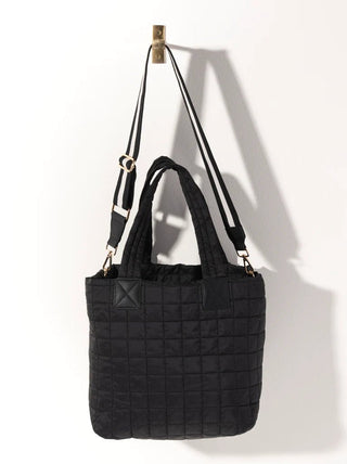 Ezra Quilted Tote - Bray and Em Boutique