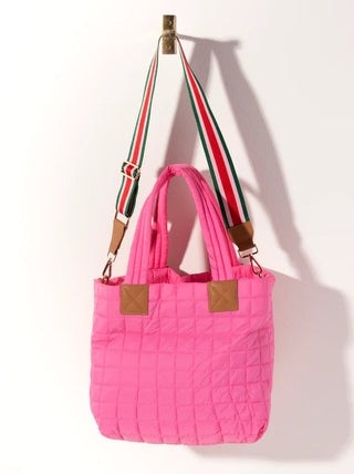 Ezra Quilted Tote - Bray and Em Boutique
