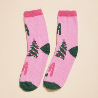 Christmas Fuzzy Sock Set