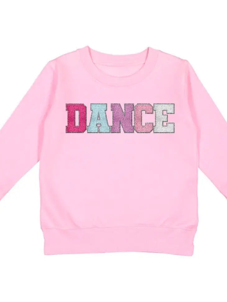 Puffy Letter Dance Sweatshirt