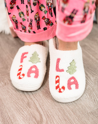 FA LA LA LA Slippers - Bray and Em Boutique