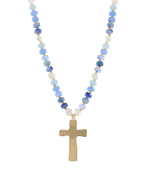 Faith & Color Cross Necklace - Bray and Em Boutique