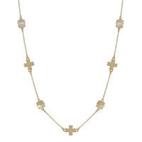 Faithfully Linked Charm Necklace - Bray and Em Boutique