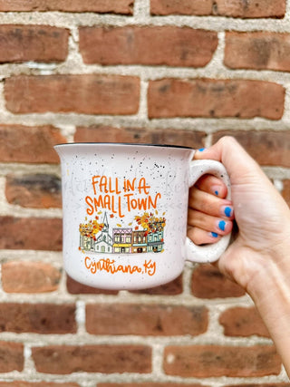 Fall In A Small Town Mug (Custom) - Bray and Em Boutique