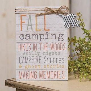 Fall Outdoor Words Wood Easel Sign - Bray and Em Boutique