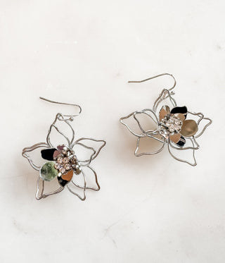 Fancy Up Floral Dangle Earring - Bray and Em Boutique