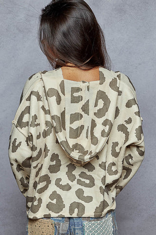 Fashion Barrier Hooded Sweater - Bray and Em Boutique