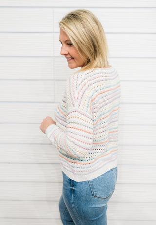 Fashion Pulse Stripe Sweater - Bray and Em Boutique
