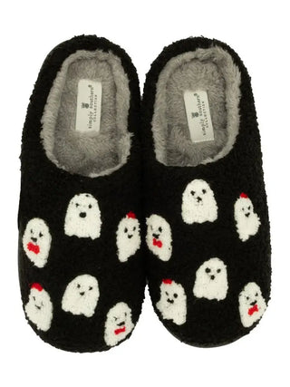 Simply Southern Ghoulie Toes Ghost Slippers