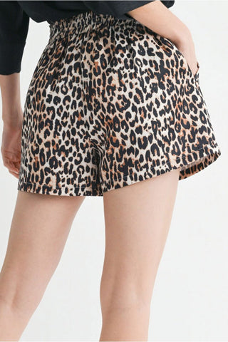 Fierce Market Leopard Print Shorts - Bray and Em Boutique