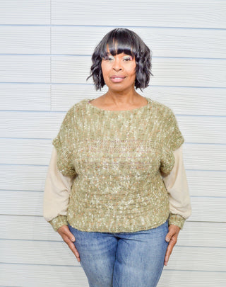 Final Sale: Cozy Fusion Sweater - Bray and Em Boutique