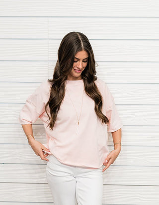 FINAL SALE Easel: Mineral Vibes Boxy Top - Bray and Em Boutique