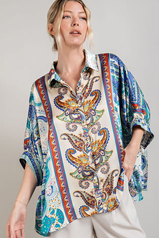 FINAL SALE EE:SOME - Pack Your Bags Top - Bray and Em Boutique