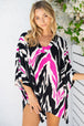 Black/Fuchsia