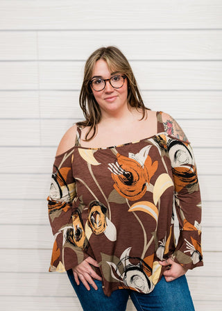 Final Sale: Floral Ember Top - Bray and Em Boutique